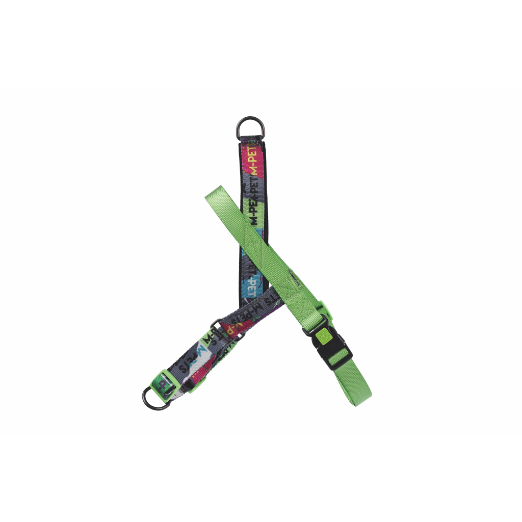 M-Pets Urban Style Dna Norwegian Köpek Göğüs Tasması 38-80cm [M]