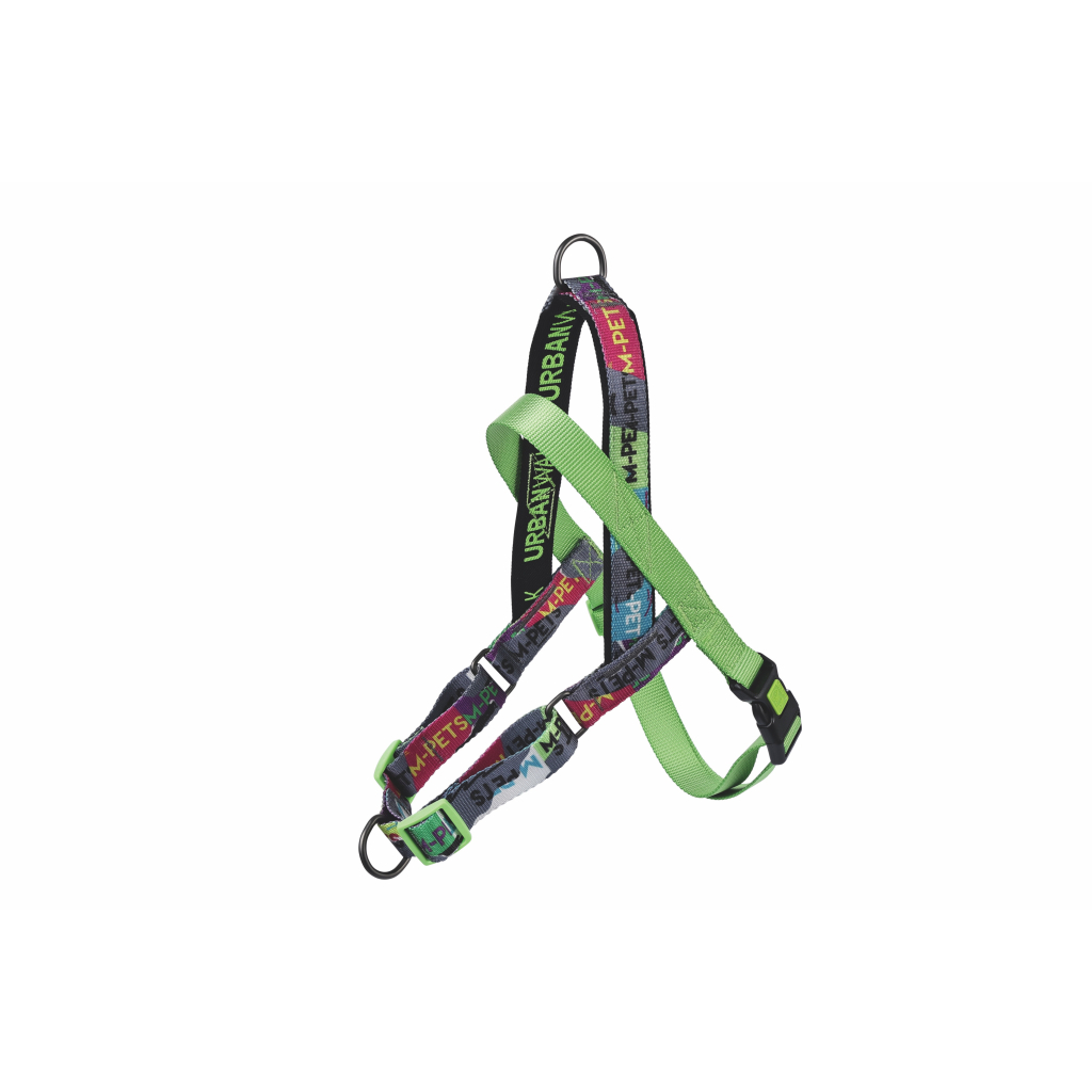 M-Pets Urban Style Dna Norwegian Köpek Göğüs Tasması 38-80cm [M]