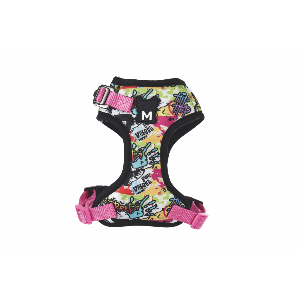 M-Pets Urban Style Graffiti Easy Fit Köpek Göğüs Tasması 28-51cm [S]