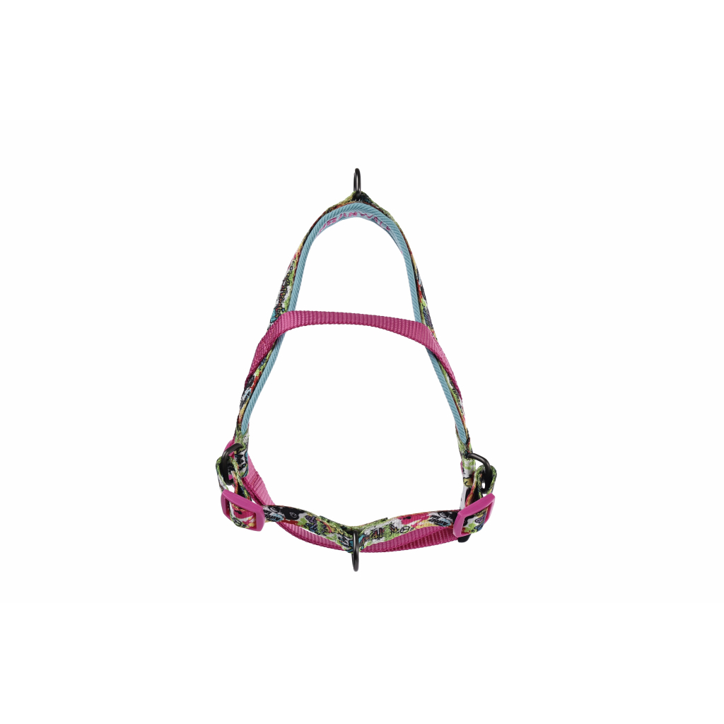 M-Pets Urban Style Graffiti Norwegian Köpek Göğüs Tasması 33-60cm [S]