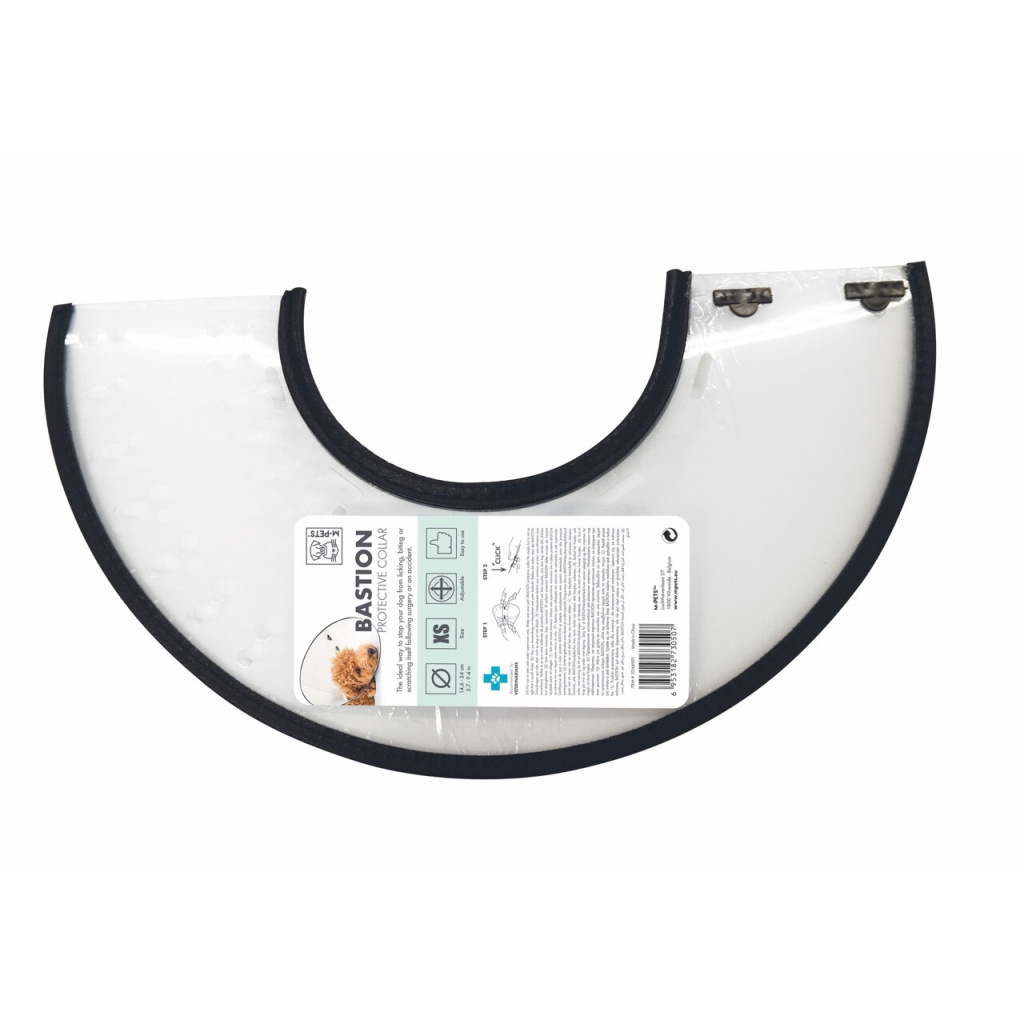 M-Pets Şeffaf Koruyucu Yakalık 14,60-24,13cm [XS]