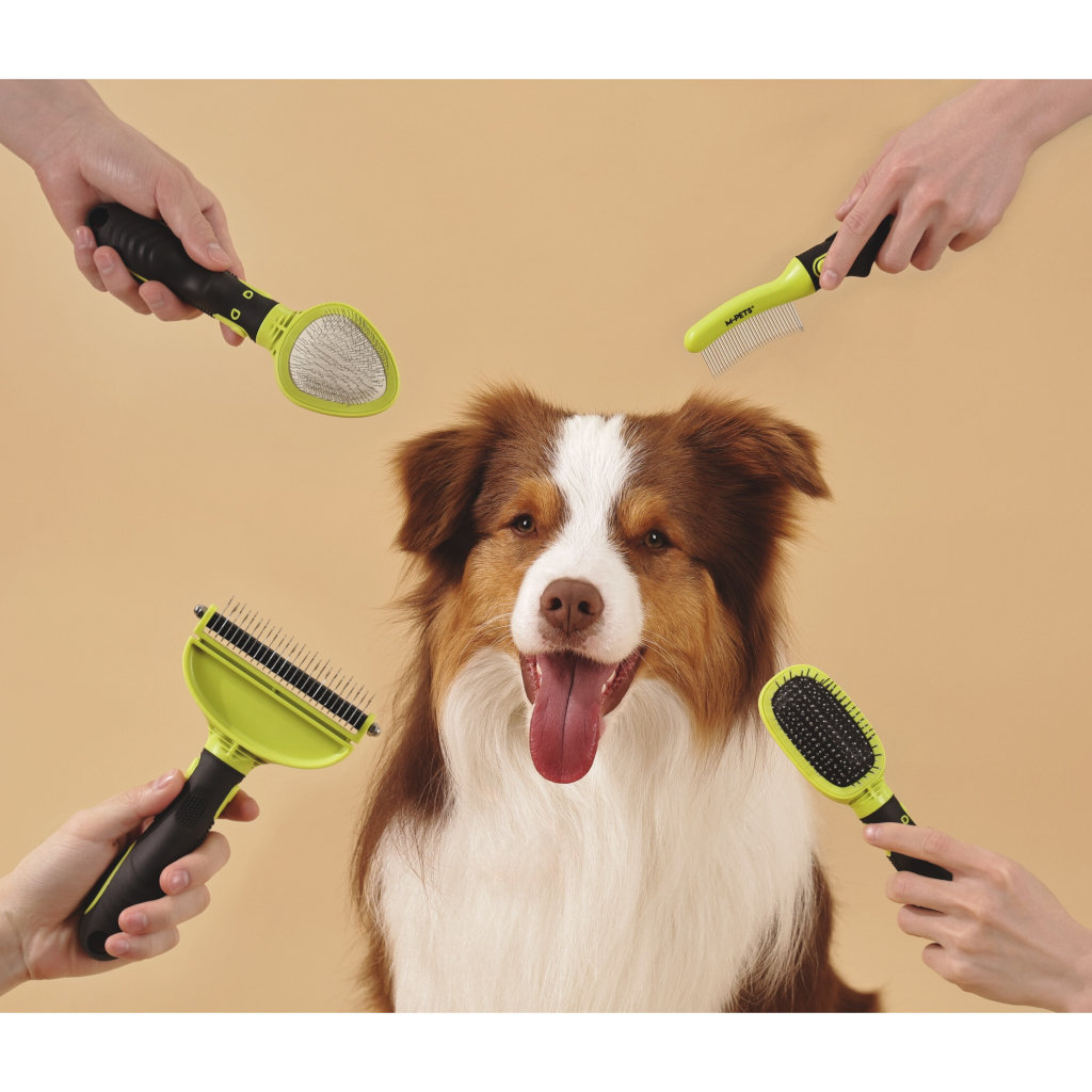 M-Pets Click And Groom Kedi ve Köpekler İçin Kıtık Açıcı Tarak 13x7x7cm
