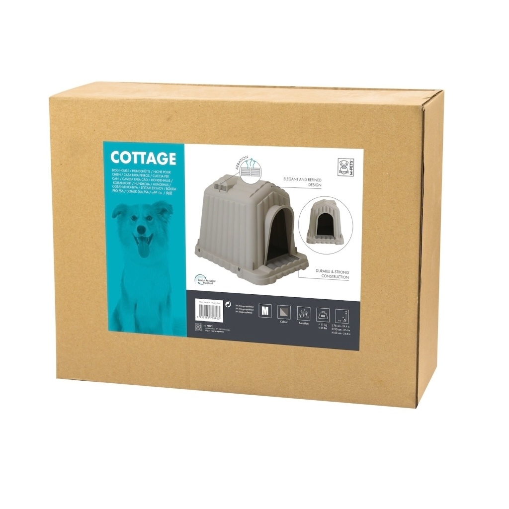 M-Pets Cottage Köpek Kulübesi 76x95x63cm [M]