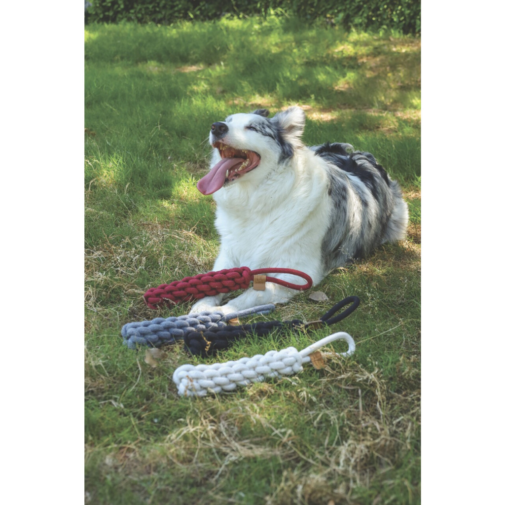 M-Pets Örgü Köpek Oyuncağı 34cm (Kırmızı)