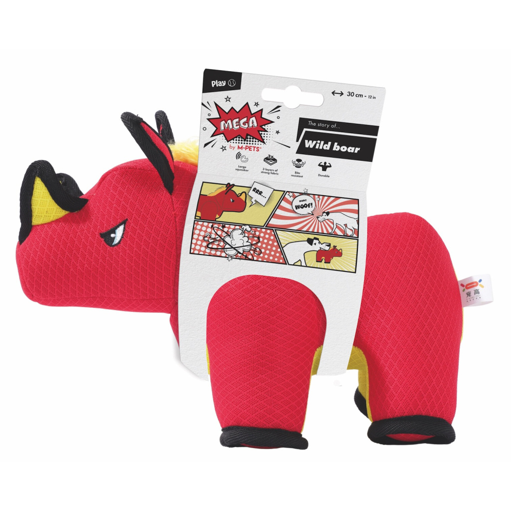 M-Pets Mega Wild Boar Köpek Oyuncağı 30x15x22cm