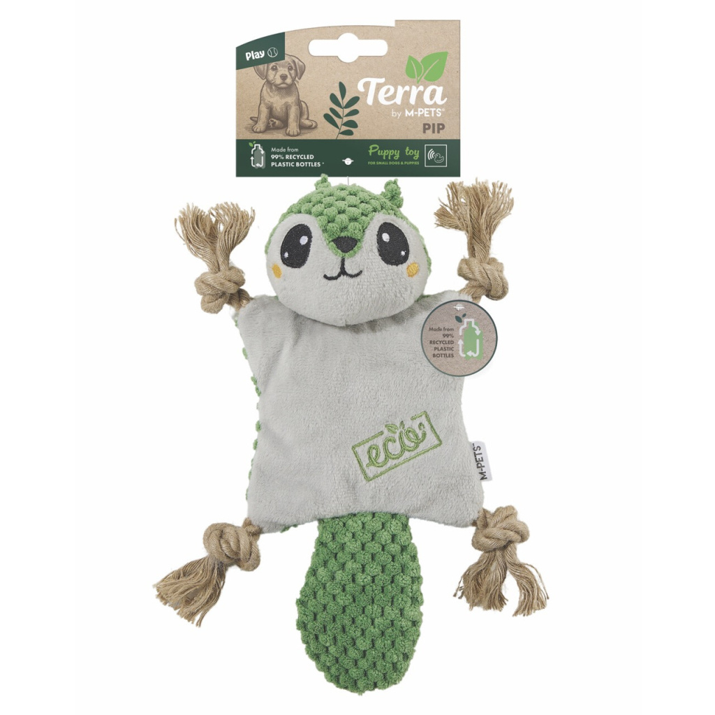M-Pets Terra Eco Pip Yavru Köpek Oyuncağı 25x20x5cm