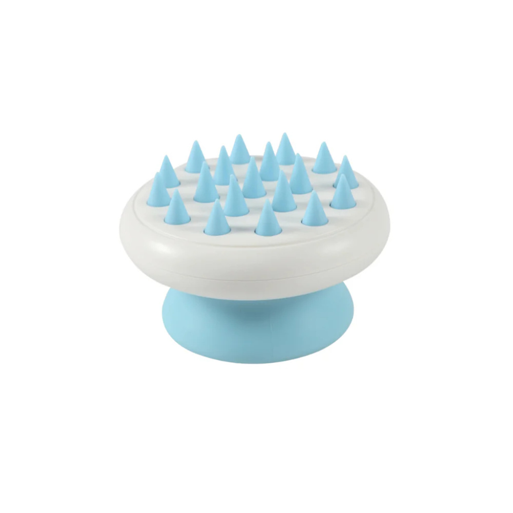 M-Pets Kedi ve Köpekler için Masaj Fırçası 8x5,4cm (Mavi)
