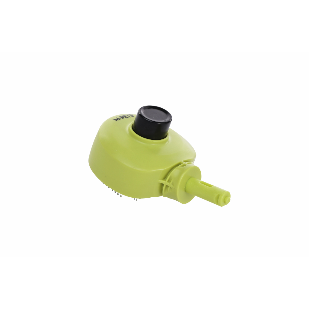 M-Pets Click and Groom Kedi ve Köpekler İçin Basmalı Masaj Uçlu Fırça Yedek Başlık 8x6,5x5cm