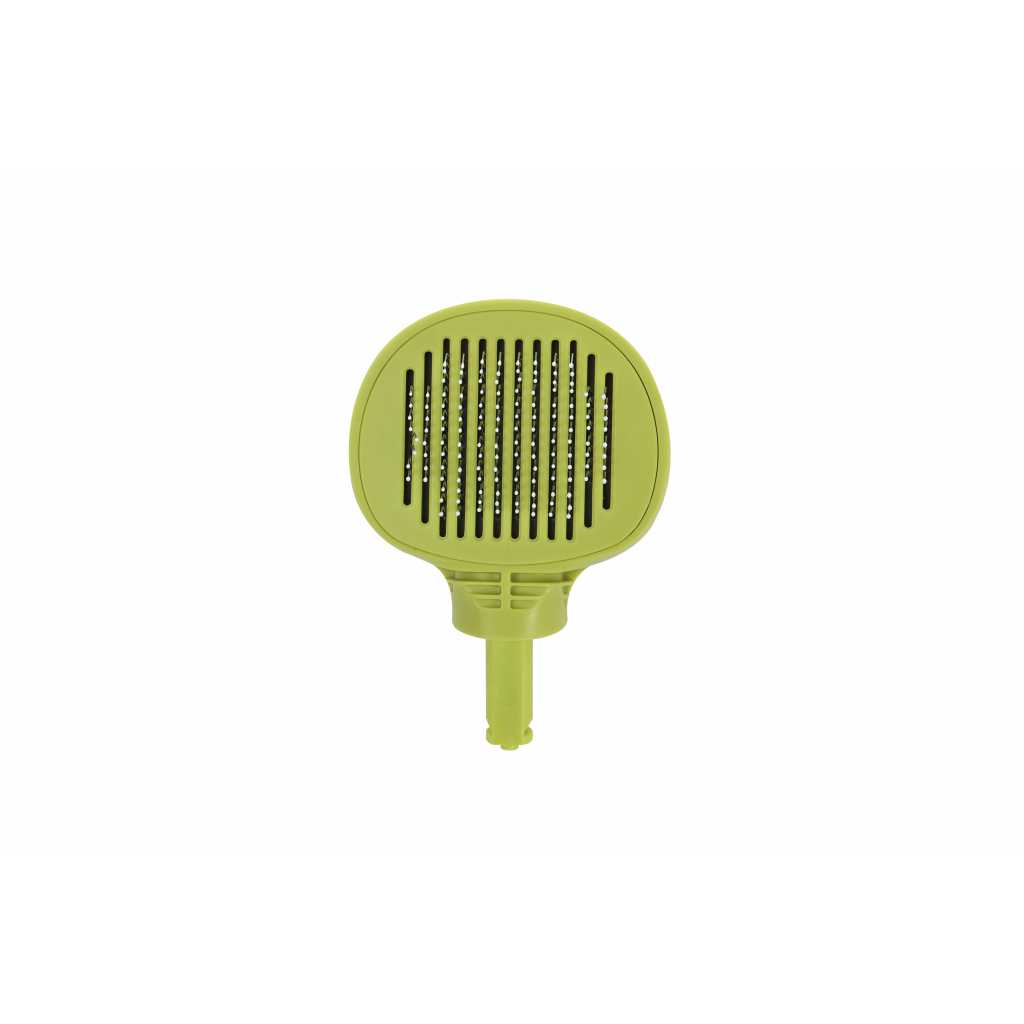 M-Pets Click and Groom Kedi ve Köpekler İçin Basmalı Masaj Uçlu Fırça Yedek Başlık 8x6,5x5cm