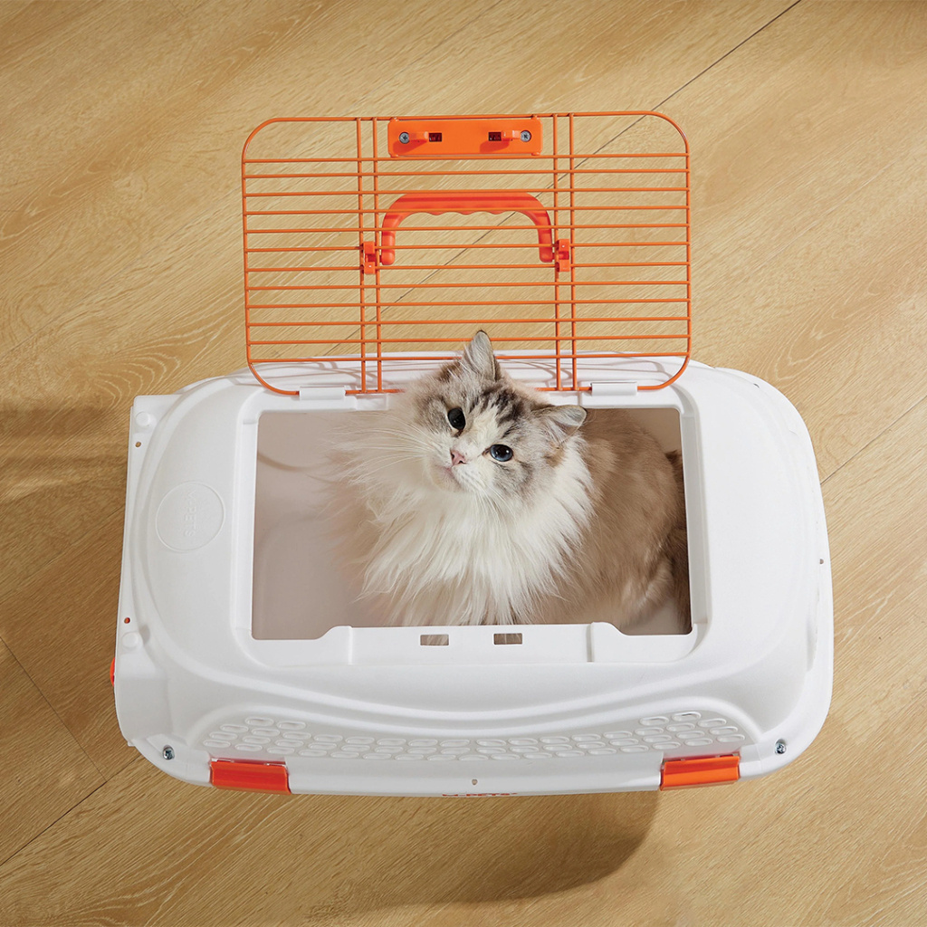 M-Pets Eco Giro Carrier Köpek Taşıma Çantası 51,6x32,7x29,6cm (Beyaz) [M]