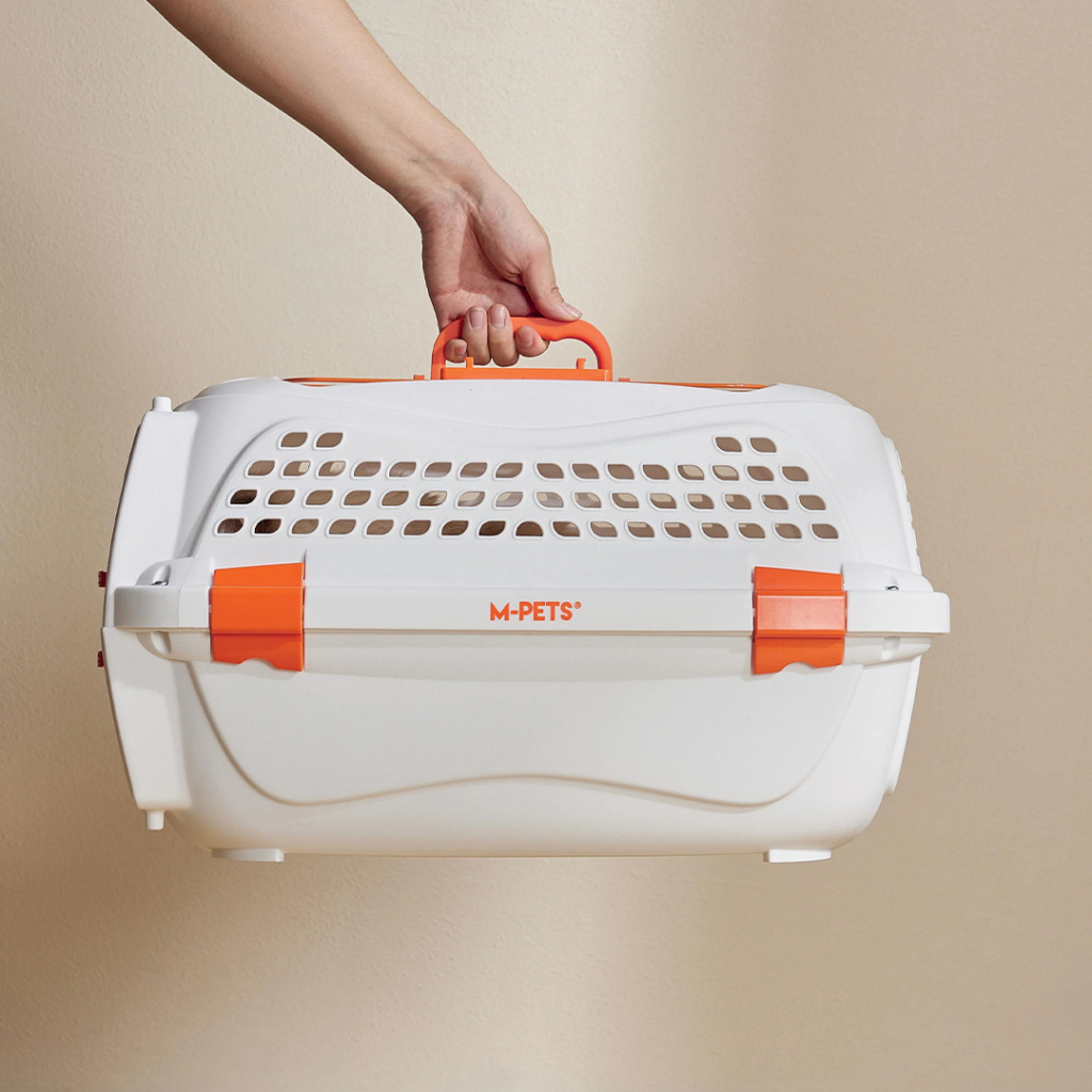 M-Pets Eco Giro Carrier Köpek Taşıma Çantası 51,6x32,7x29,6cm (Beyaz) [M]
