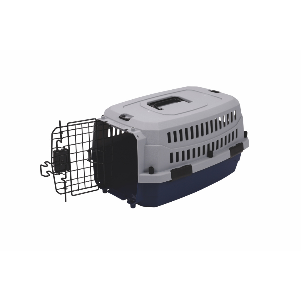 M-Pets Viaggio Carrier IATA Kedi ve Köpek Taşıma Çantası 58,4x38,7x33cm (Lacivert) [S]