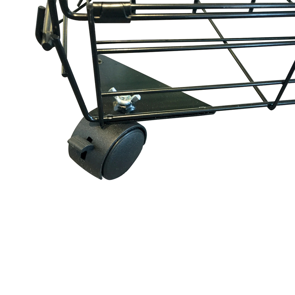 M-Pets Voyager Tekerlekli 2 Kapılı Köpek Kafesi 122x76x84cm (Siyah) [XXL]