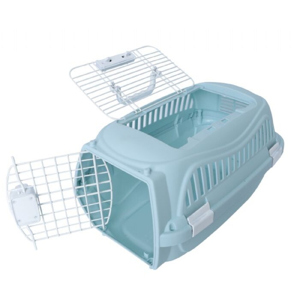 M-Pets Giro Carrier Kedi ve Köpek Taşıma Çantası 51,6x32,7x29,6cm (Mavi) [S]