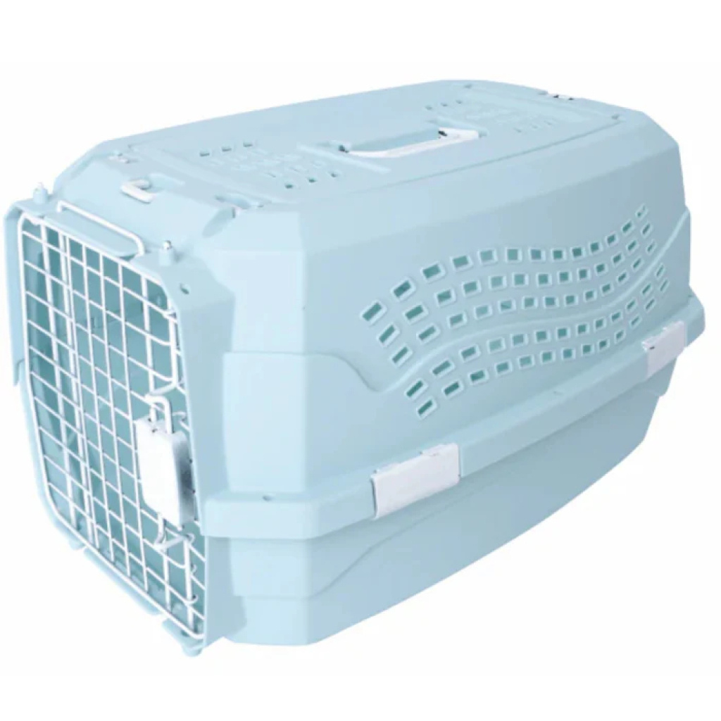 M-Pets Giro Carrier Kedi ve Köpek Taşıma Çantası 51,6x32,7x29,6cm (Mavi) [S]