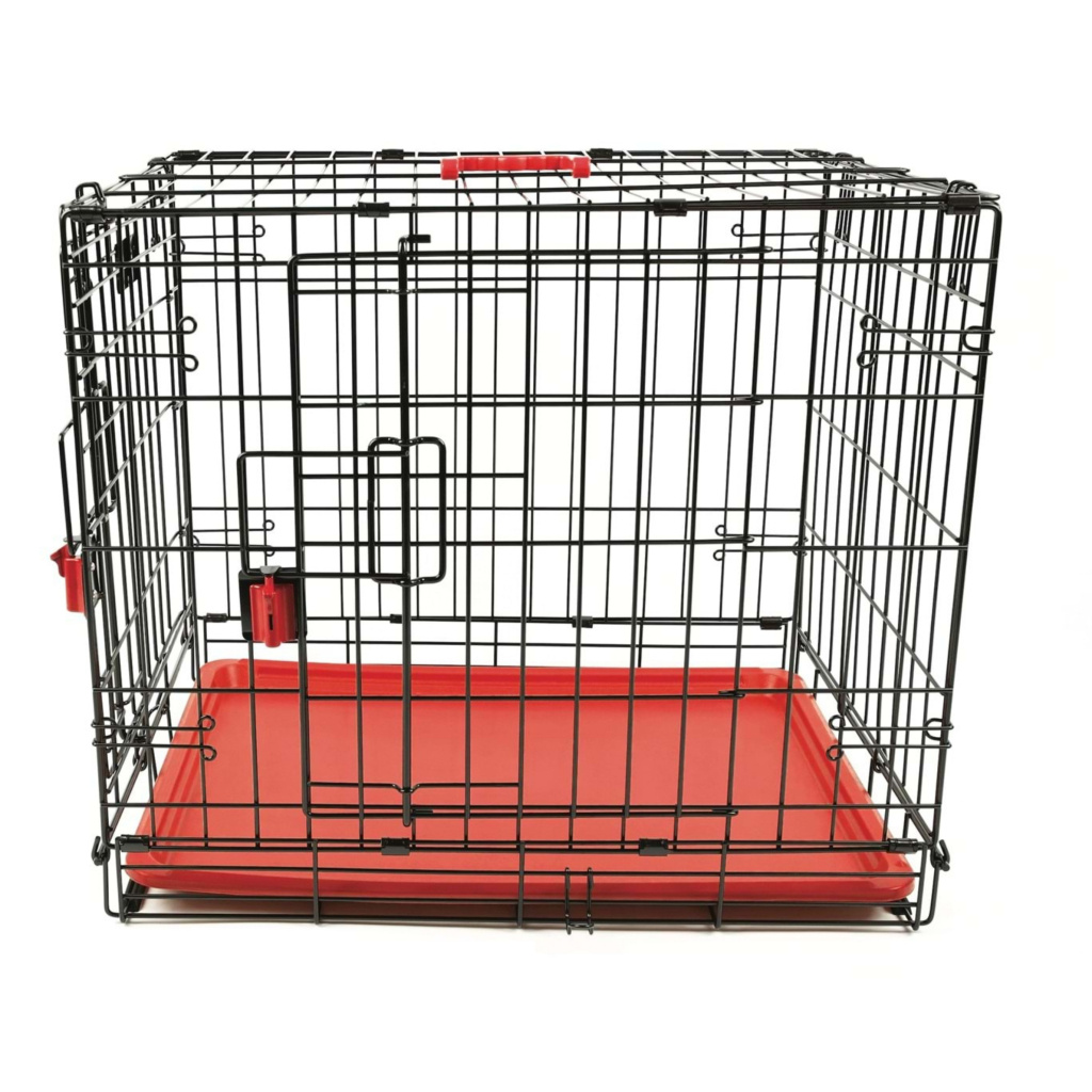 M-Pets Voyager 2 Kapılı Köpek Kafesi 122x76x84cm (Kırmızı) [XXL]