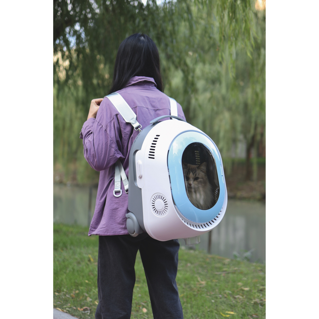 M-Pets Trolley Kedi ve Küçük Irk Köpek Taşıma Çantası 35x31x47cm