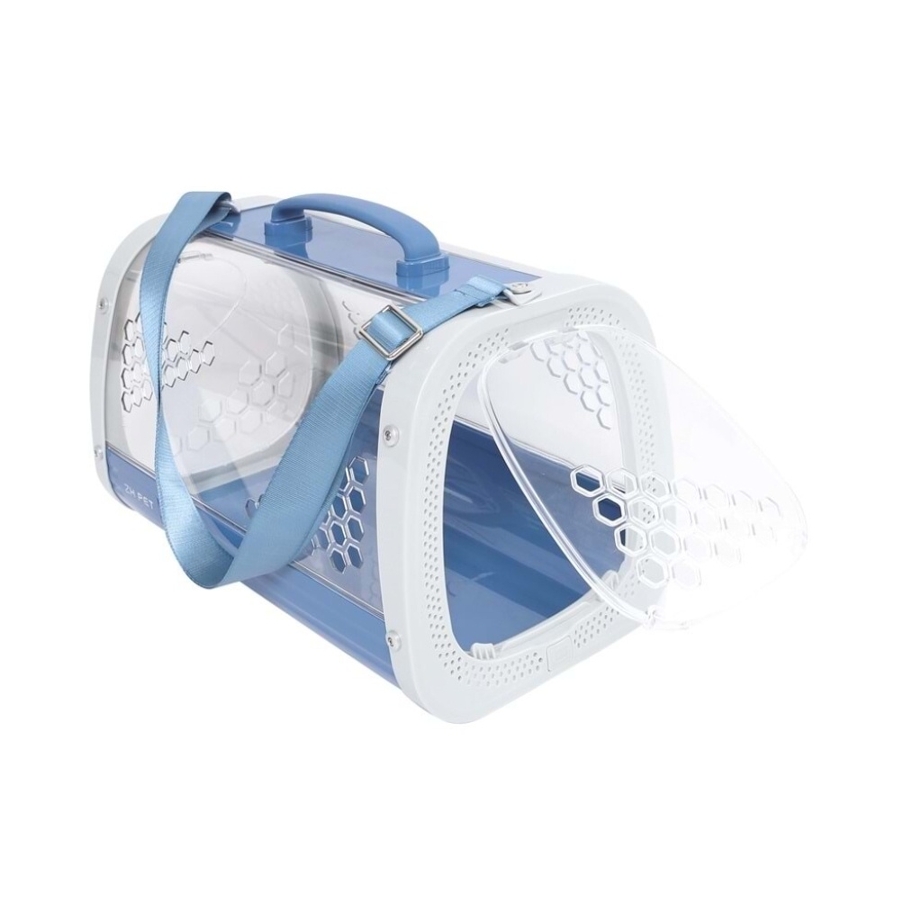 M-Pets Honey Kedi ve Küçük Irk Köpekler için Taşıma Çantası 59,1x38,1x35,4cm (Mavi)