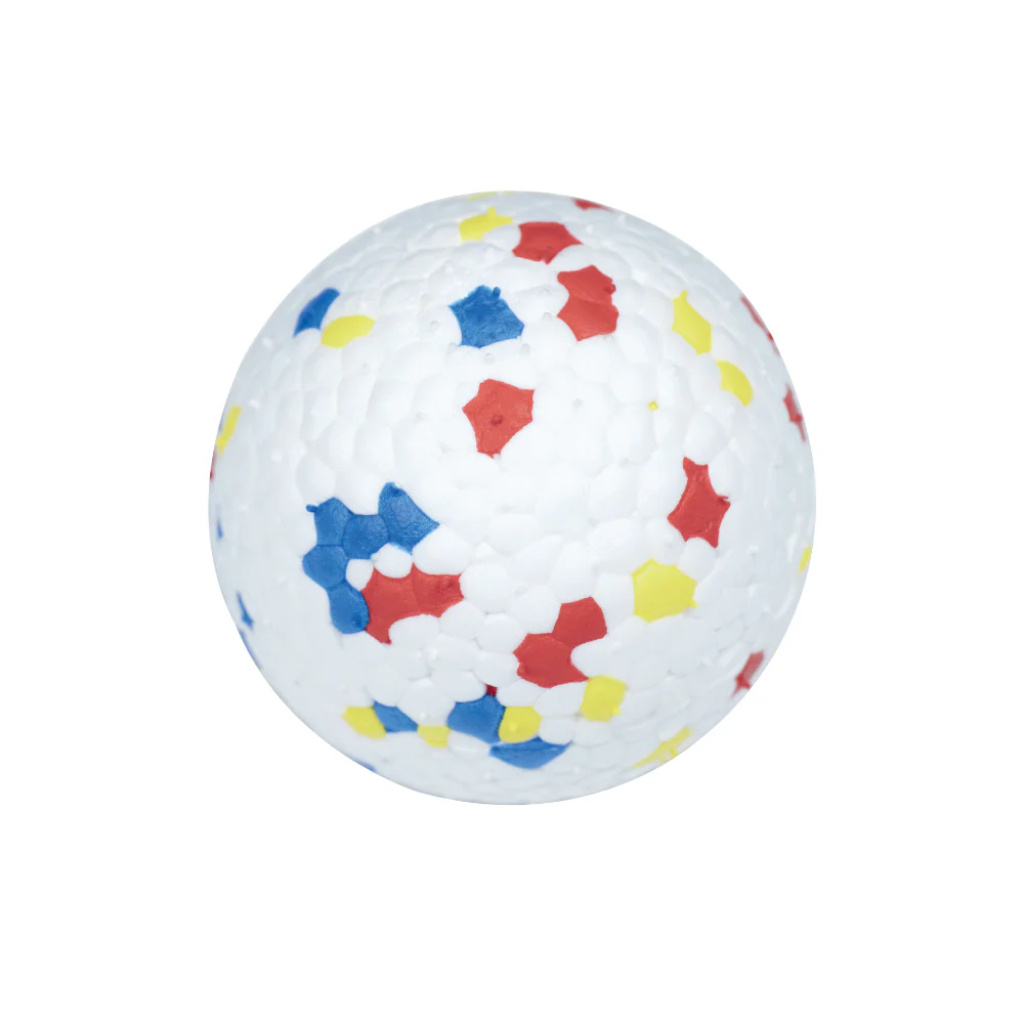 M-Pets Bloom Ball Parçalanmaz Top Köpek Oyuncağı 7cm (Beyaz)