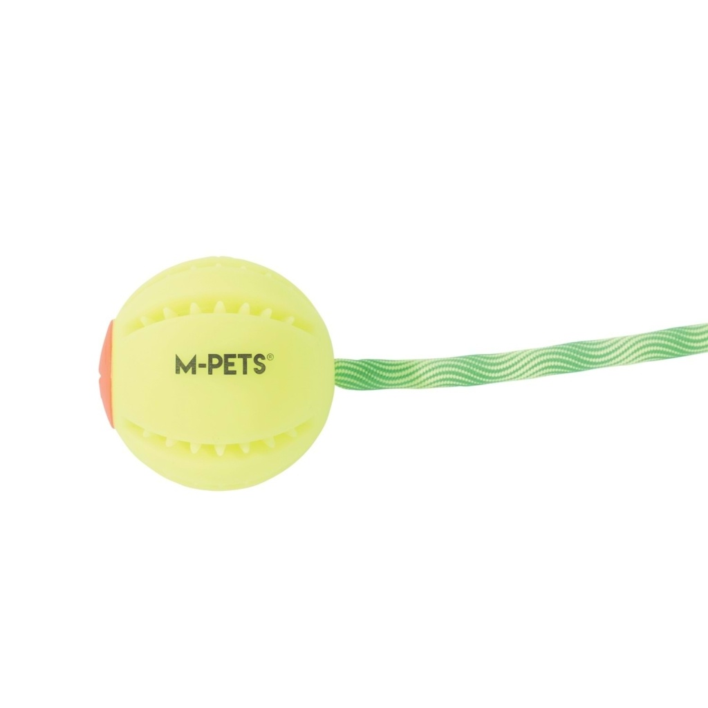 M-Pets Flash Led Top Köpek Oyuncağı 6,4x50cm (Yeşil)