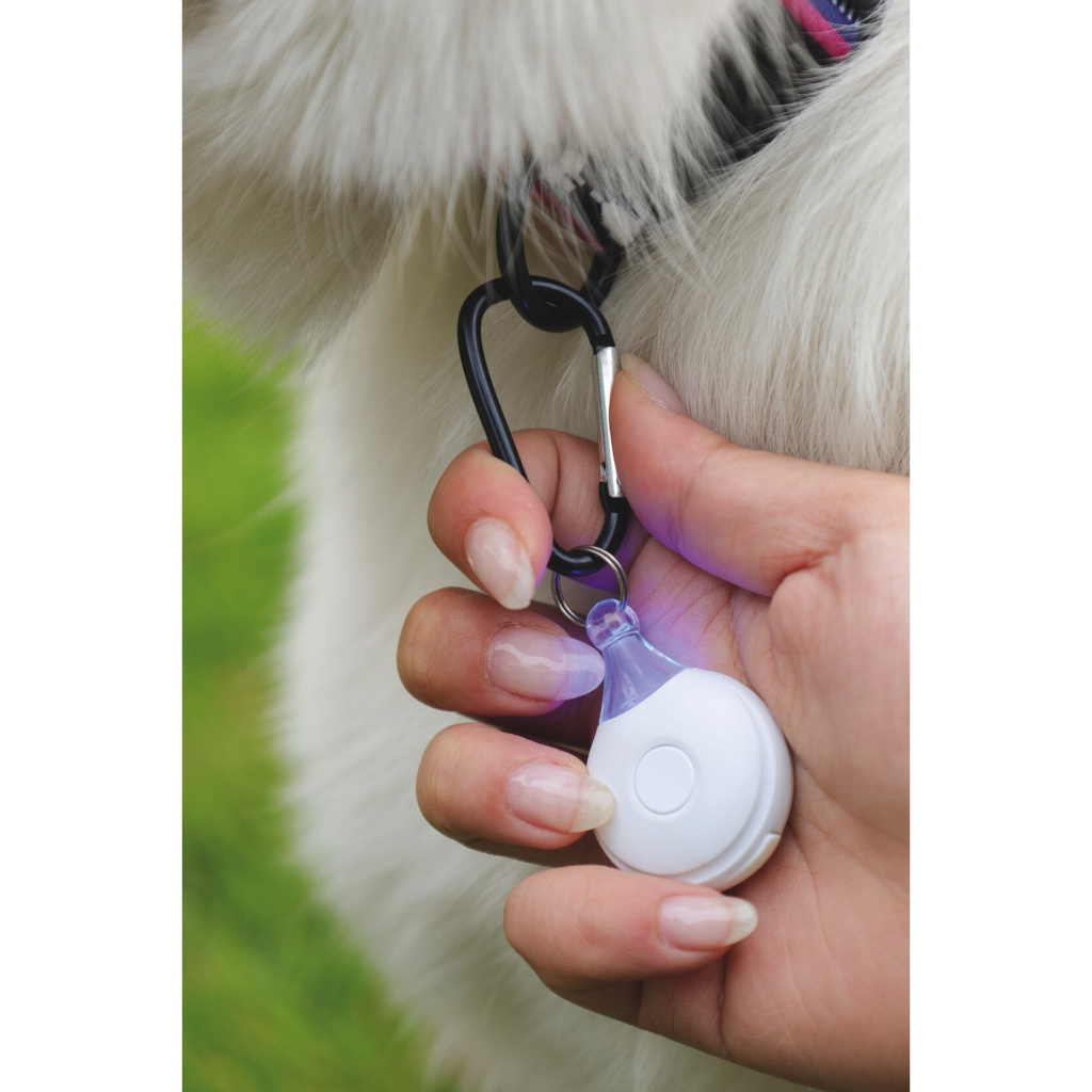 M-Pets Fearless Kedi ve Köpekler için Ultrasonik Pire Ve Kene Kovucu 3,3x1,4x4,6cm (Beyaz)