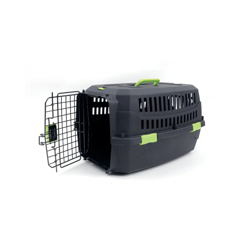 M-Pets Eco Viaggio Carrier Lata Kedi ve Köpek Taşıma Çantası 48,3x32x25,4cm (Siyah) [XS]