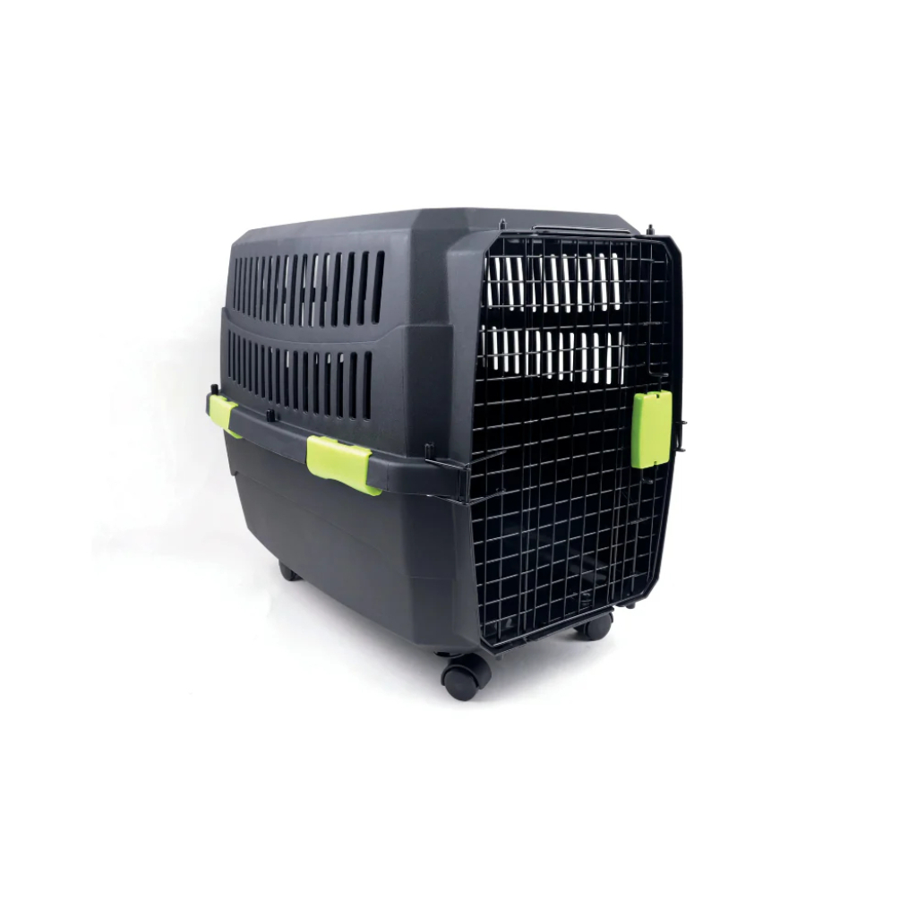 M-Pets Eco Viaggio Carrier IATA Kedi ve Köpek Taşıma Çantası 102x71x76cm (Siyah) [XXL]