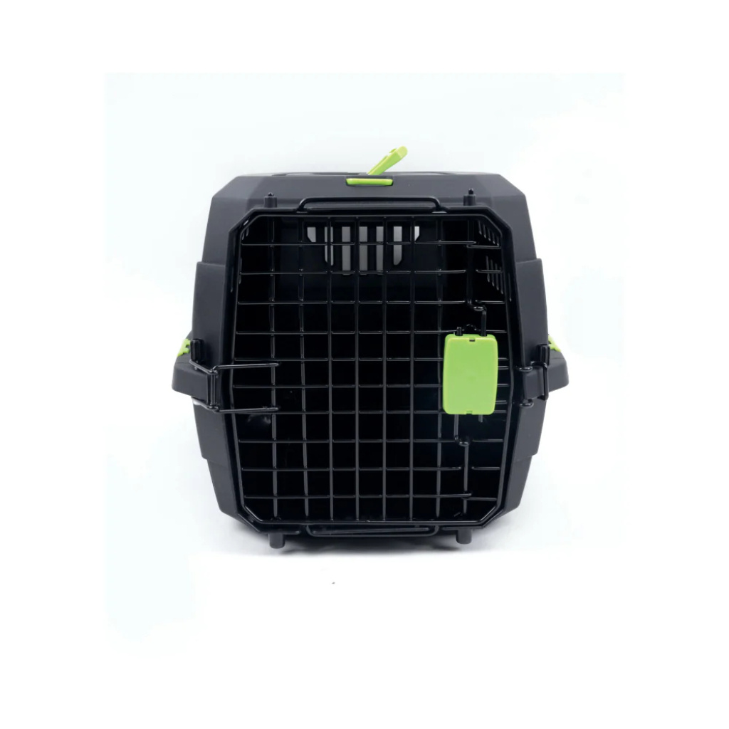 M-Pets Eco Viaggio Carrier Lata Kedi ve Köpek Taşıma Çantası 68x47,6x42cm (Siyah) [M]