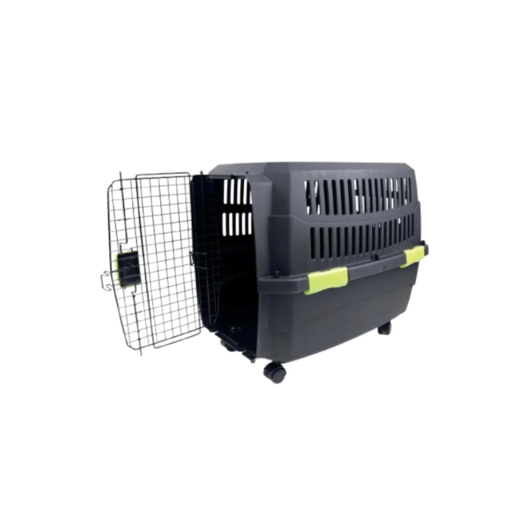 M-Pets Eco Viaggio Carrier Lata Kedi ve Köpek Taşıma Çantası 68x47,6x42cm (Siyah) [M]