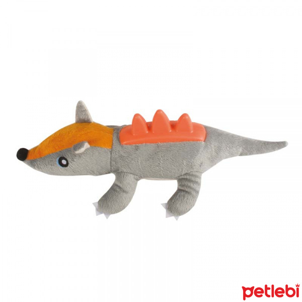 M-Pets Sesli Peluş Tilki Köpek Oyuncağı 26cm
