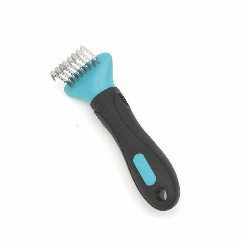 M-Pets Hairdo Dematting Tool Tüy Açıcı Tırmık Kedi ve Köpek Tarağı 5,5x15,5cm