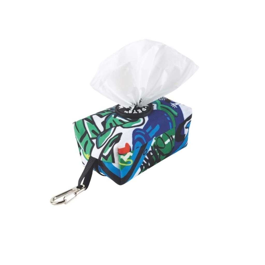 M-Pets Köpek Dışkı Toplama Poşeti Taşıma Çantası 9x4,5x3cm (Desenli)