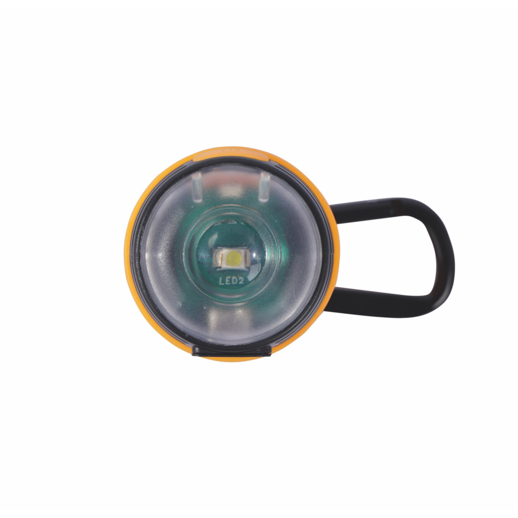 M-Pets Flash Ledli Dışkı Poşeti Kutusu (Turuncu)