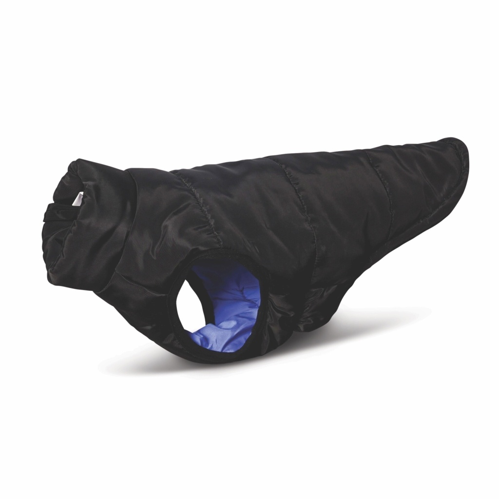 M-Pets Gentle Köpek Ceketi 44–45cm (Siyah) [XS]