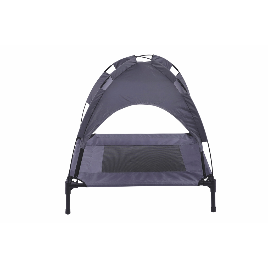 M-Pets Elevated Çadırlı Kedi ve Köpek Yatağı 76x61x76cm [M]