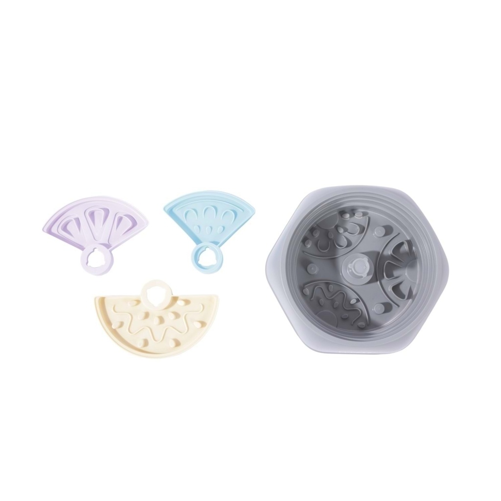 M-Pets Level Up Köpekler için Ayarlanabilir Yavaş Beslenme Kabı 26,2x26,2x8,6cm [S]