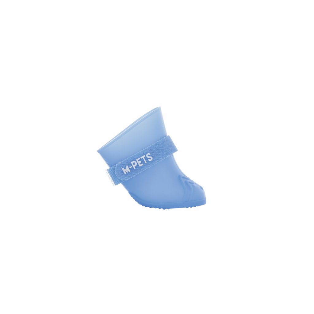M-Pets Rainy Day Köpek Ayakkabısı 4,5x3,4cm (Mavi) [M]