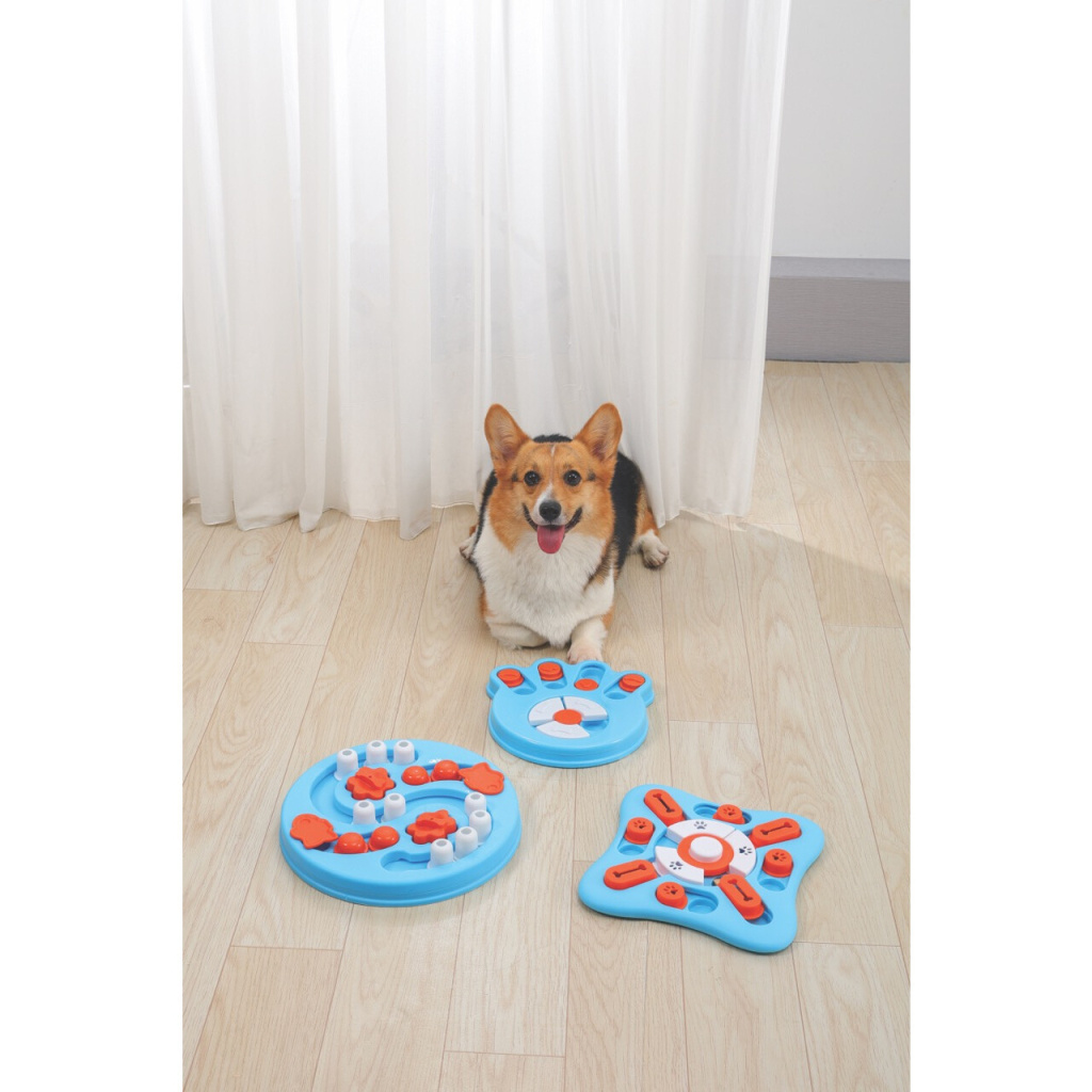 M-Pets Puzzle 1.Seviye Brainy Games Darwin Köpek Eğitim Oyuncağı 14x13,5x3cm