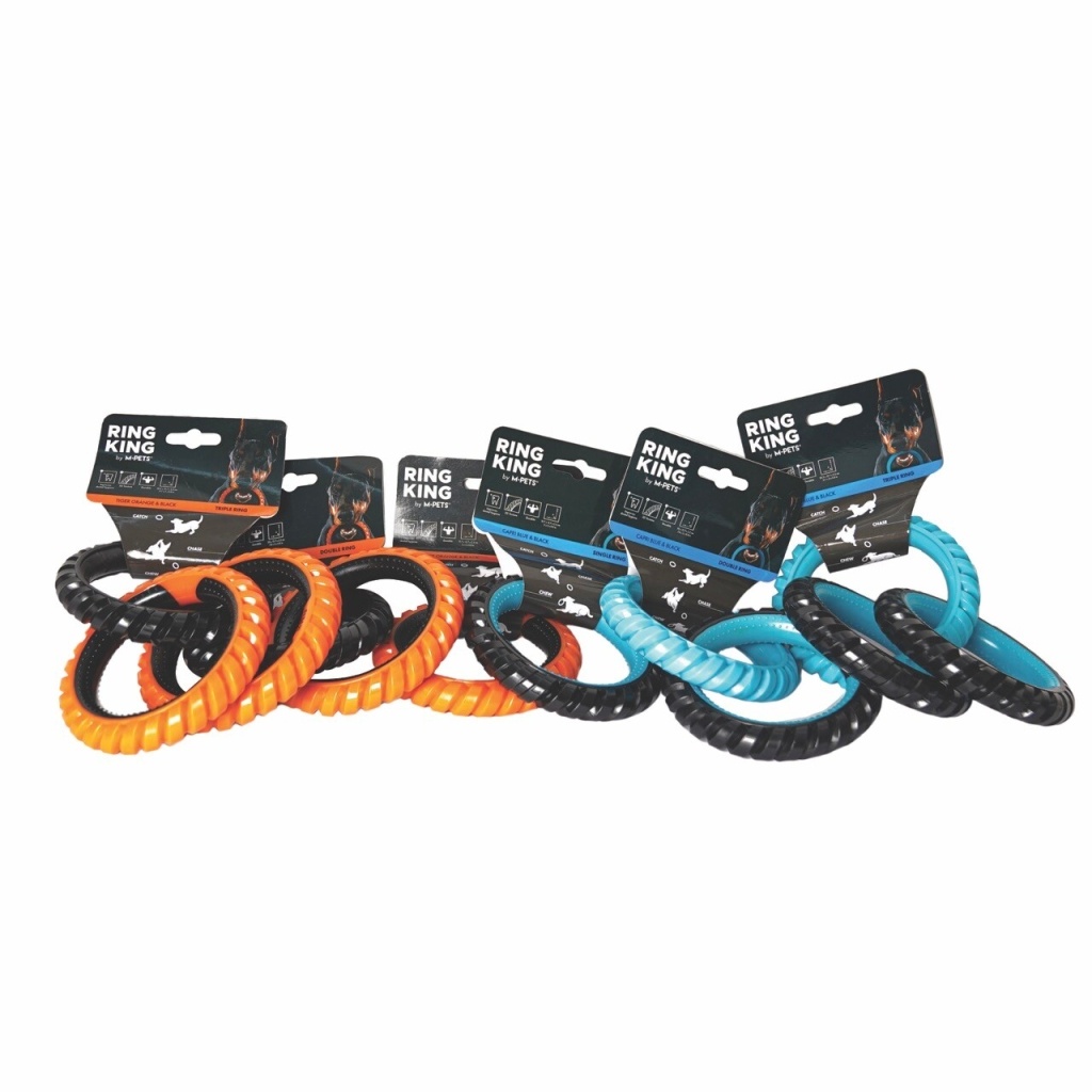 M-Pets Double Ring King Köpek Oyuncağı (2'li)
