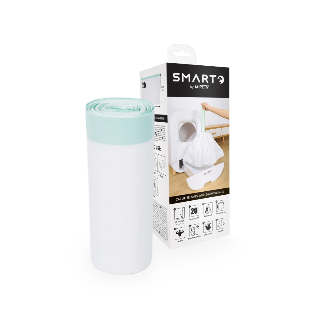 M-Pets Smarto M600 Yedek Poşet 67x40cm (20 Adet)