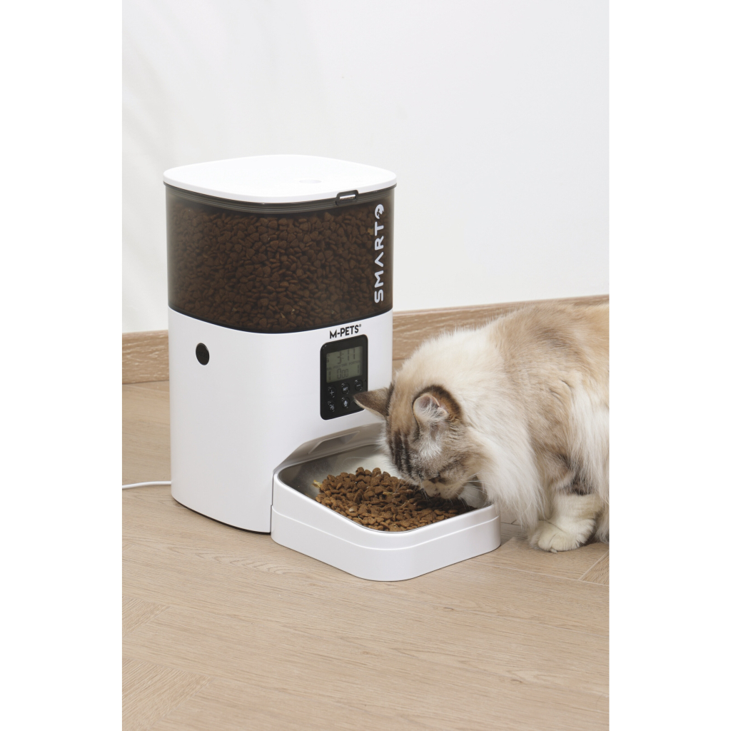 M-Pets Smarto M700 Kedi ve Köpekler İçin Otomatik Mama Kabı 4lt