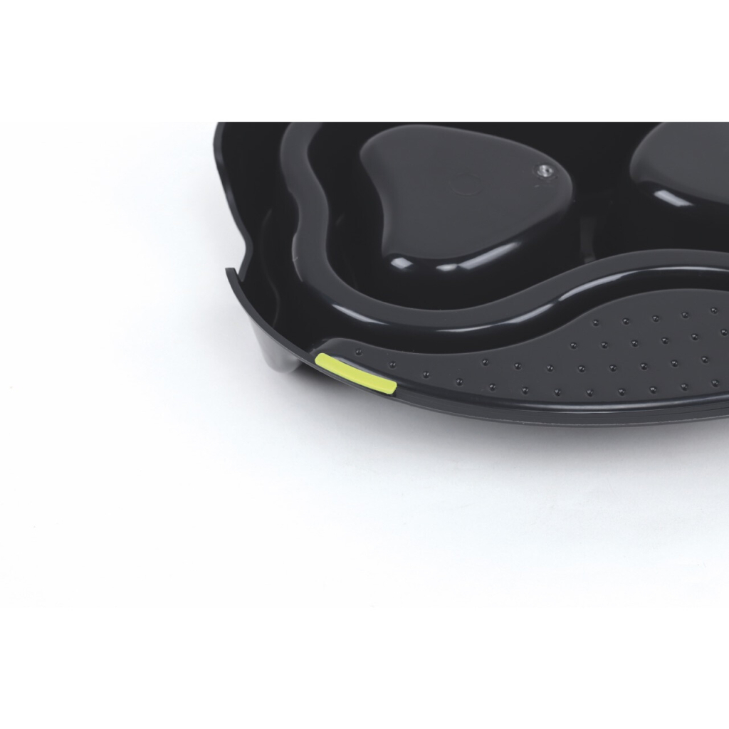 M-Pets Eco Heart Karınca Engelleyici Plastik Küçük Irk Köpek Mama Kabı 1000ml