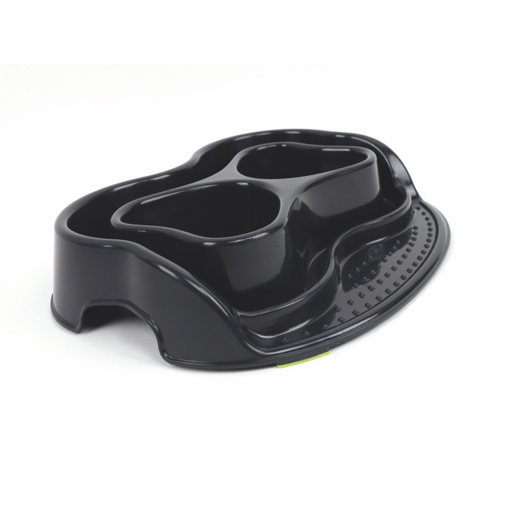 M-Pets Eco Heart Karınca Engelleyici Plastik Küçük Irk Köpek Mama Kabı 1000ml