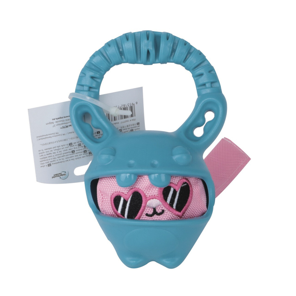 M-Pets Sweety Köpekler İçin Kauçuk Oyuncak 9x9x18cm (Mavi)