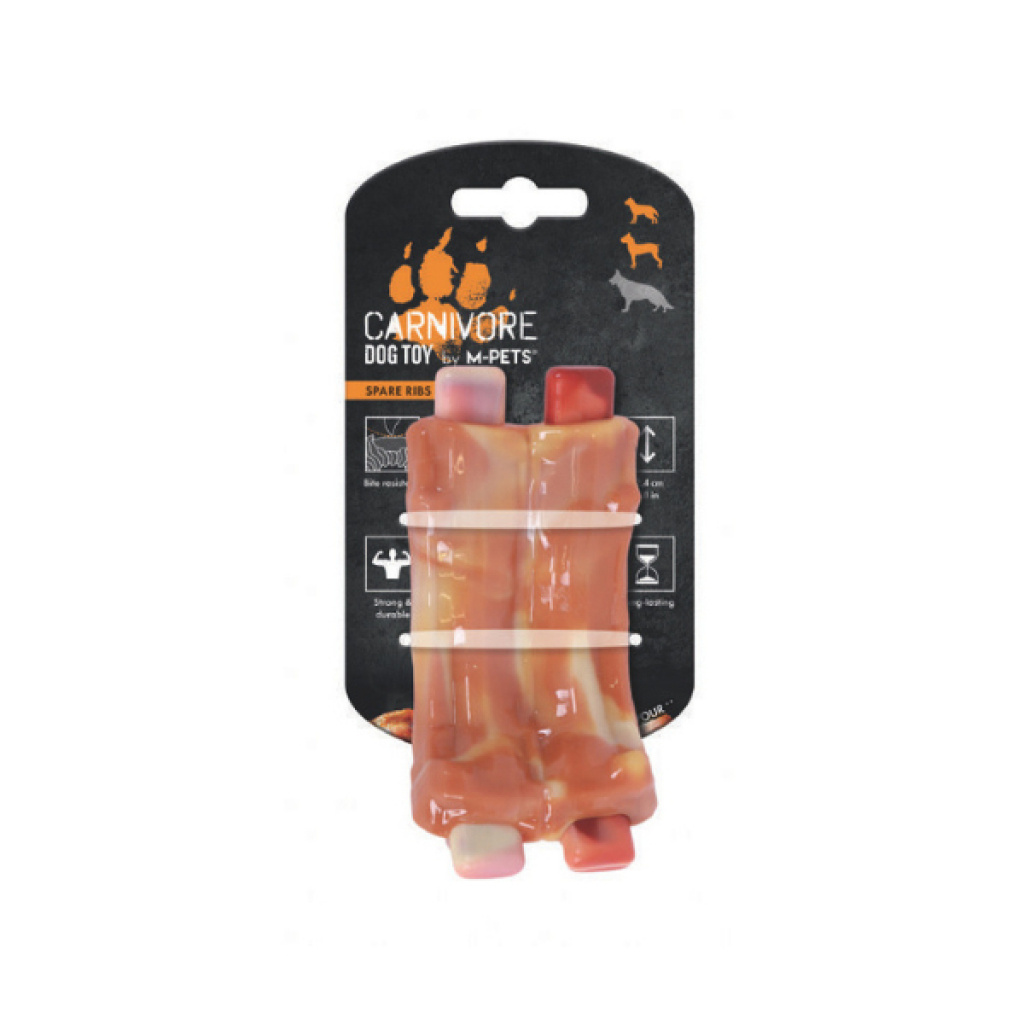 M-Pets Carnivore Pastırma Aromalı Köpek Kemik Oyuncağı 14,5x5,1x5cm
