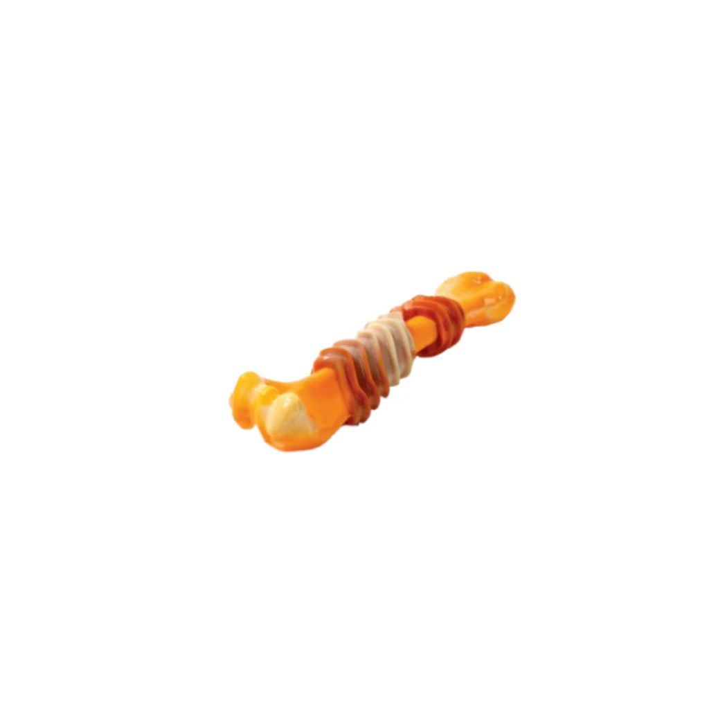 M-Pets Carnivore Ring Bone Pastırma Aromalı Kemik Köpek Oyuncağı 17,8x4,9x4cm (Sarı)