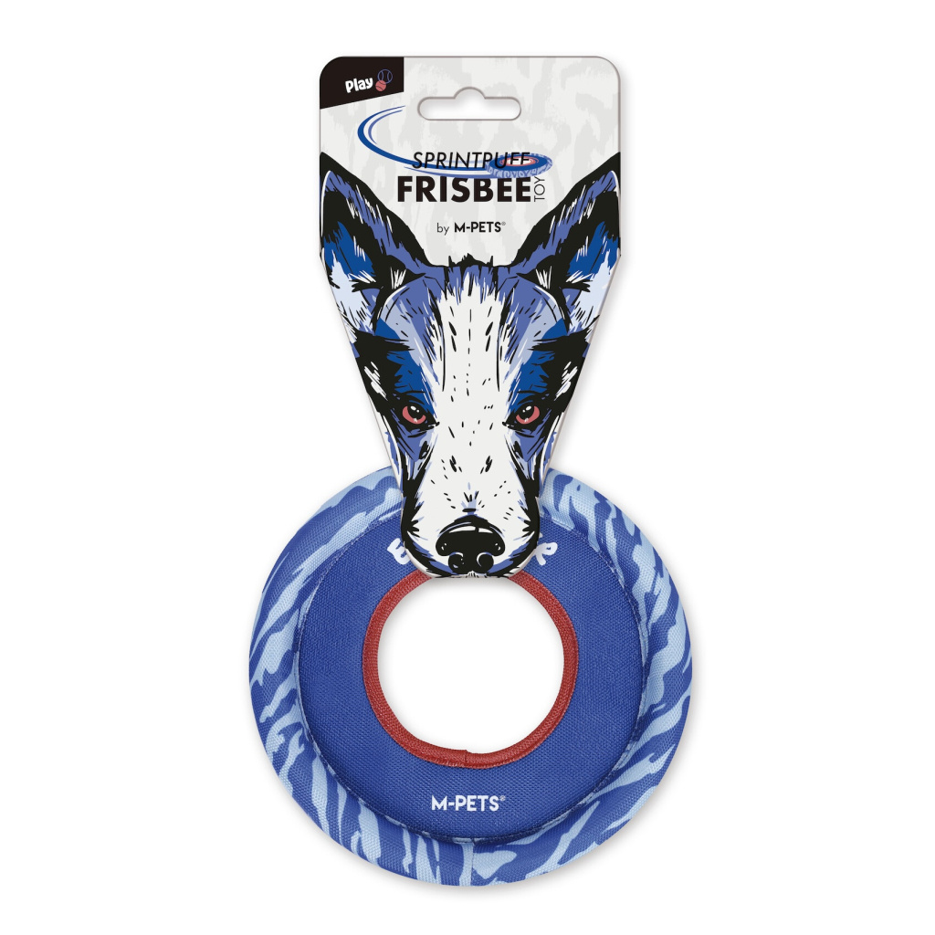 M-Pets Sprintpuff Frisbee Köpek Oyuncağı 24cm (Mavi)