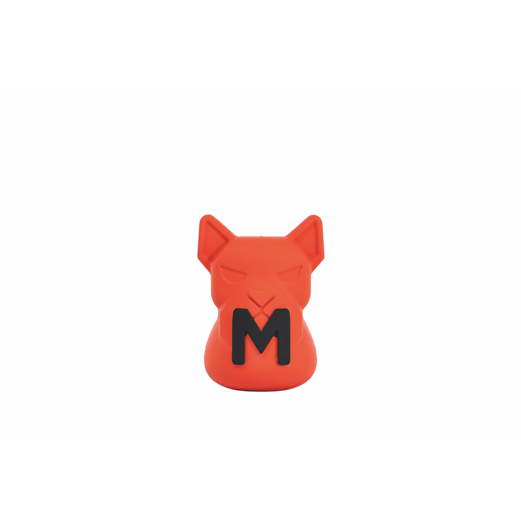 M-Pets Power Chew Kauçuk Köpek Ödül Oyuncağı 7,4x6,7x10,2cm (Turuncu)