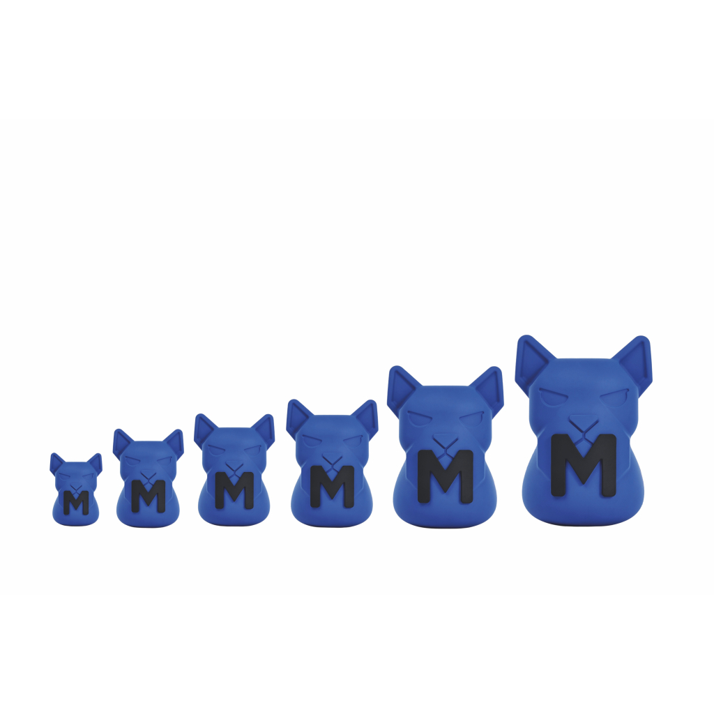 M-Pets Power Chew Kauçuk Köpek Ödül Oyuncağı 4,8x4,3x6,5cm (Mavi) [XS]