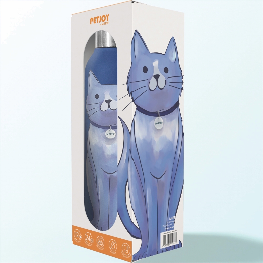 M-Pets Petjoy Purrfect Moonpie Seyahat Termosu 500ml